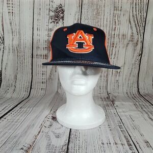 Auburn‎ Ncaa Kids Zephyr Blue Orange Adjustable Mesh Snapback Cap Hat